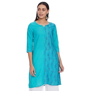 Womens Cotton Regular Kurtas