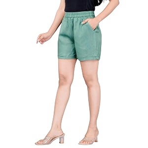 Womens Cotton Regular Relaxed Fit Solid Print