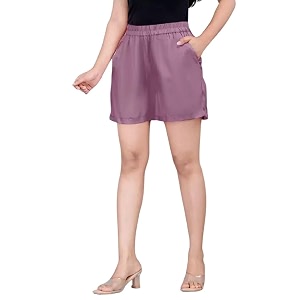 Womens Cotton Regular Relaxed Fit Solid Print