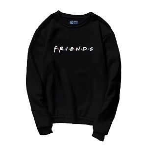 Womens Cotton Round Neck Full Sleeves W-SS-Friends