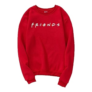 Womens Cotton Round Neck Full Sleeves W-SS-Friends
