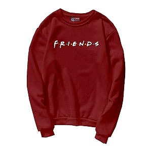 Womens Cotton Round Neck Full Sleeves W-SS-Friends