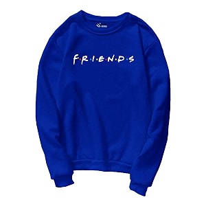 Womens Cotton Round Neck Full Sleeves W-SS-Friends