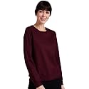 Women39s Cotton Round Neck Pullover Sweater