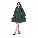 Women39s Cotton Self Design Chicken Work Midi