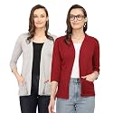 Women39s Cotton Shrugs with Pockets Summer Shrugs