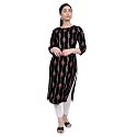 Women39s Cotton Slub Straight Kurta