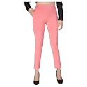 Women39s Cotton Stretchable Slim Fit Straight Pants