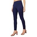 Women39s Cotton Stretchable Slim Fit Straight Pants