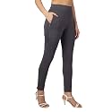 Women39s Cotton Stretchable Slim Fit Straight Pants