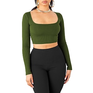 women39s cotton stylish western basic solid wear tv oval neck with fulllong sleeve blouses for women l654