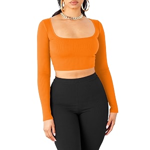 women39s cotton stylish western basic solid wear tv oval neck with fulllong sleeve blouses for women l654