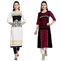 Women39s Crepe Regular Kurta