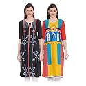 Women39s Crepe Regular Kurta