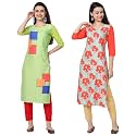 Women39s Crepe Regular Kurta