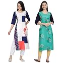 Women39s Crepe Regular Kurta