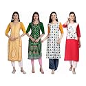 Women39s Crepe Straight Kurta