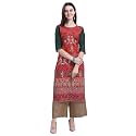 Women39s Crepe Straight Kurta