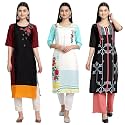 Women39s Crepe Straight Kurta