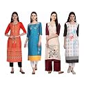 Women39s Crepe Straight Kurta