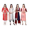Women39s Crepe Straight Kurta