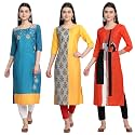 Women39s Crepe Straight Kurta