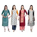 Women39s Crepe Straight Kurta