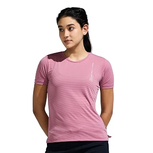 Womens Criss Cross Back Mesh Nylon Top