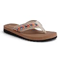 Women's Cushion Flip-Flops Orthotic Comfortable Yoga Mat Thong Sandals With Arch Support