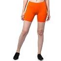 Women's Cycling Shorts – Skin Fit Stretchable Tights for Gym, Sports, Running, Yoga &amp; Layering Under Dresses – High-Waist, Seamless, Moisture-Wicking