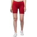 Women's Cycling Shorts – Skin Fit Stretchable Tights for Gym, Sports, Running, Yoga &amp; Layering Under Dresses – High-Waist, Seamless, Moisture-Wicking
