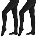 Women's Dance Tights Ballet Footed Pantyhose for Jazz, Stage &amp; Daily Wear 80D Velvet Soft Tights