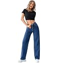 Women39s Denim Straight Fit Boyfriend Jeans