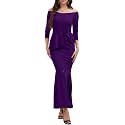 Women39s Elegant Formal Mermaid Maxi Dress Off