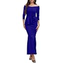 Women39s Elegant Formal Mermaid Maxi Dress Off