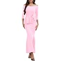 Women39s Elegant Formal Mermaid Maxi Dress Off