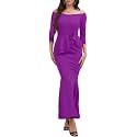 Women39s Elegant Formal Mermaid Maxi Dress Off