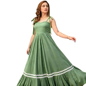 Womens Elegant Long Maxi Gown with Shoulder
