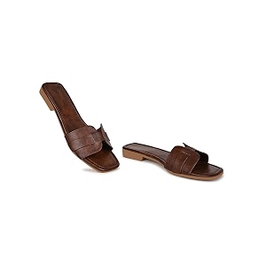 Womens Embellished Flat Fashion Sandals