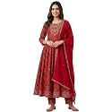 Women39s Embroidered Pant with Dupatta Set Ethnic