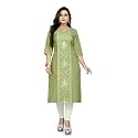Women39s Embroidered Plus Size Kurtis