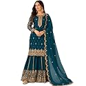 Women39s Ethnic Plazzo Suit Set with Kurta