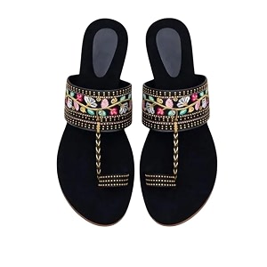 women39s fancy sandals  stylish amp comfortable party flat sandals  trendy casual slip-on footwear for women amp girls