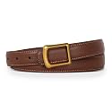 Women's Fashion Classic Metal Buckle Leather Belt with Jeans Dress