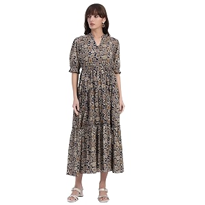 Womens Fit and Flare Dress I Pure