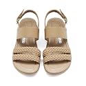 Women's Flat Sandals Ankle Strap Open Toe Summer Braided Sandal Beach Comfortable Platform Outdoor Slingback Dress Shoes