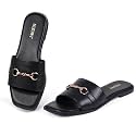 Women's Flat Sandals Dressy Slides