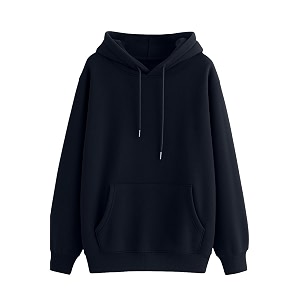 Womens Fleece Fabric Zipper Hooded Jacket Loose