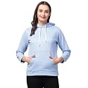 Women39s Fleece Plain Hoodie