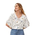 Women39s Floral Regular Fit Top